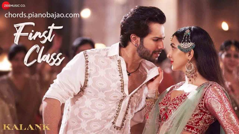 first class kalank piano chords